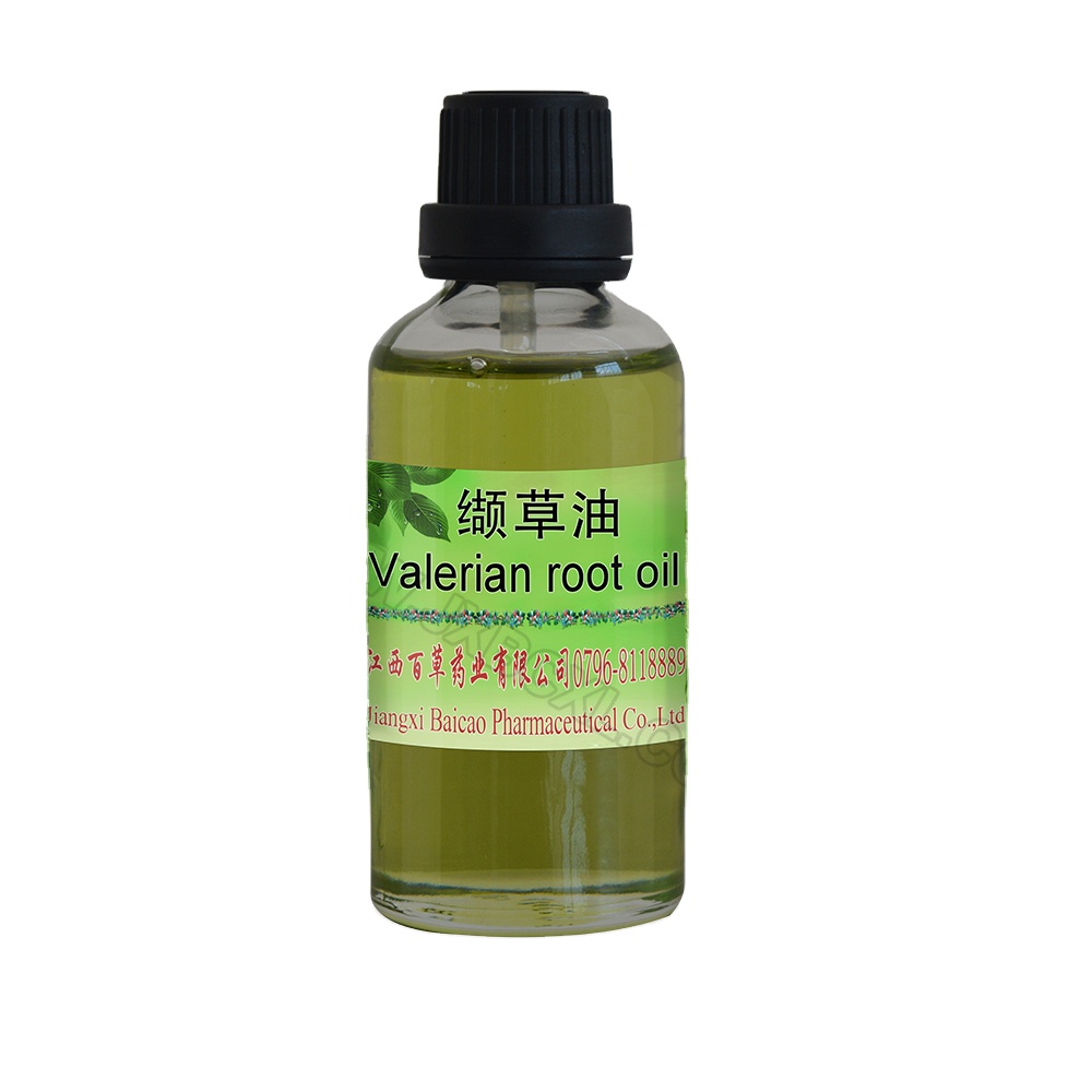 extrato de destilação a vapor Pure Valerian Oil bulk de Valeriana officinalis