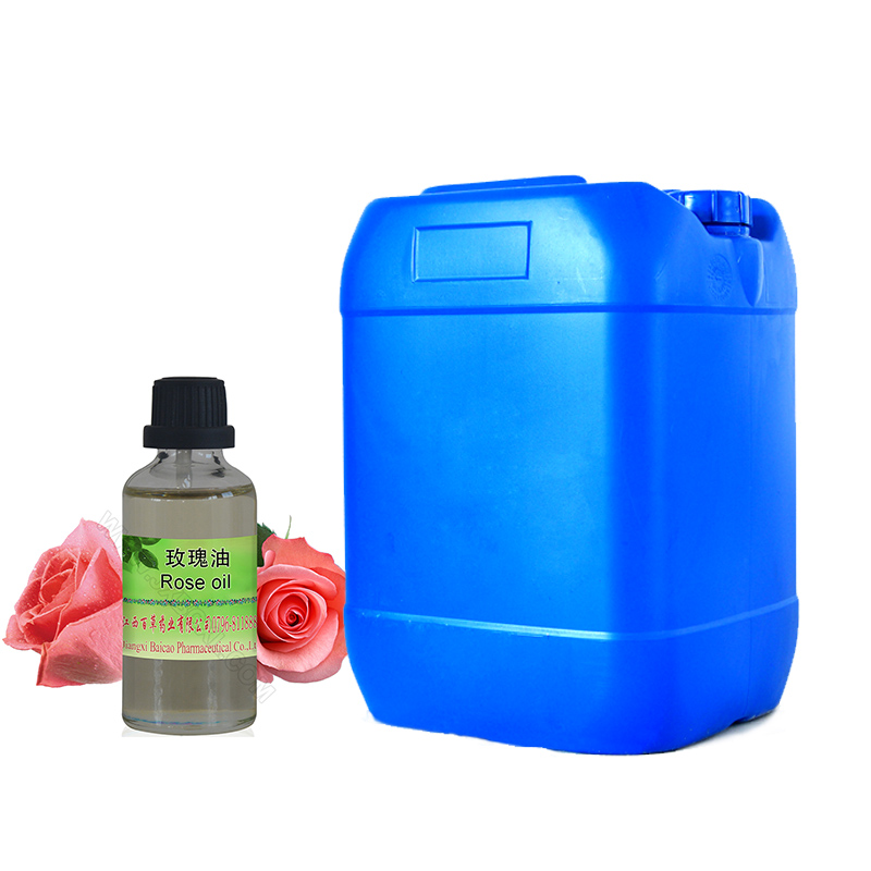 Perfume-olioa Aurpegiko zainketa Bulk Pure Rose Essential Oil masaje-olioa