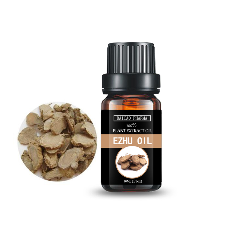 Óleo de perfume de óleo essencial de garrafa pequena personalizada CAS NO.8024-37-1 Óleo essencial de Ezhu