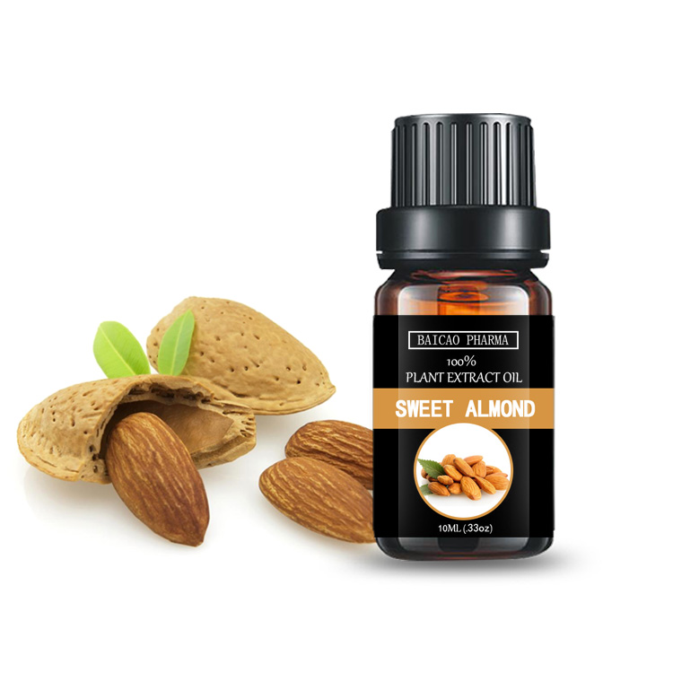 Aceite aromático proveedor de aceite de almendras dulces cosméticos masaje corporal aceite esencial exportador mundial