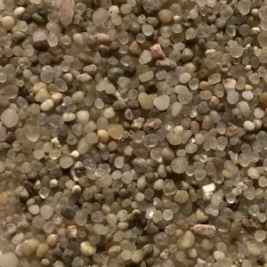 30-40 maas ronde sand strand riviersand