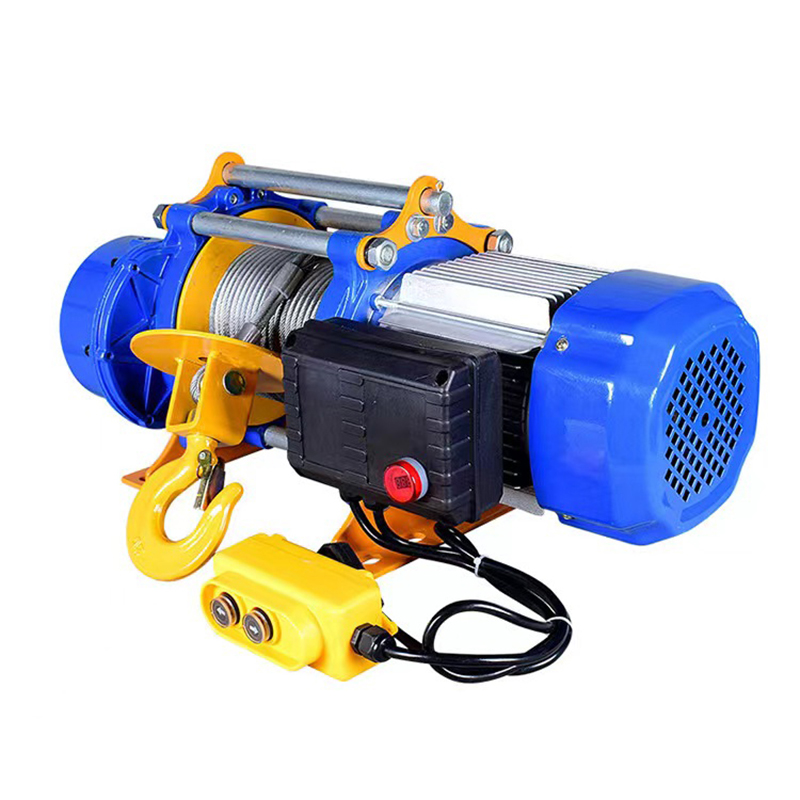 1000kg 1200kg 1500kg Mini Wire Rope Uri ng KCD Multi-function Portable Electric Winch Maliit na Crane Hoisting