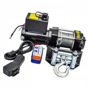Jack Wireless Remote Control 12v/24v 4000lbs Verhicle Mounted Electric Winch