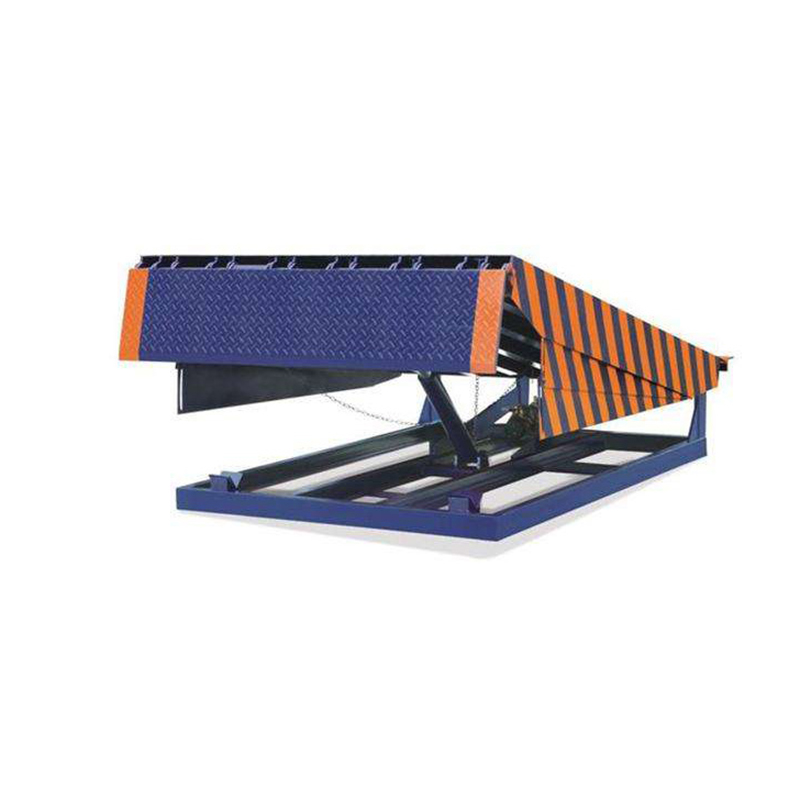 6 Ton 8 Ton 10 Ton Stationary Hydraulic Dock Leveler Ramp Adjustable Loading Ramp For Sale