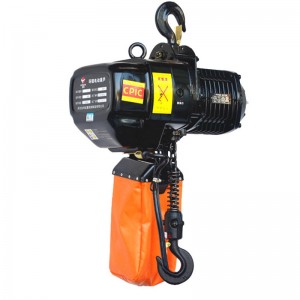 Electric Chain Hoist Winch 0.5 1 2 3 5 10 Ton Fixed At Running Type Gumamit ng 3-Phase Industrial Voltage