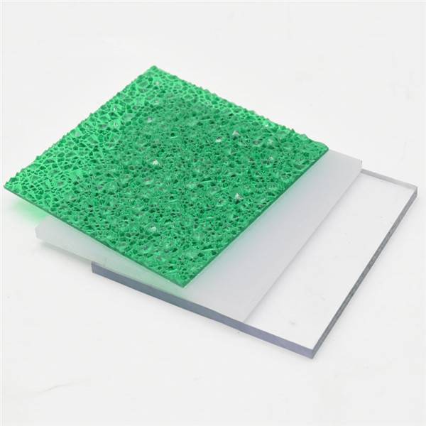 Ċina PC Plastic Frosted imbuzzat Polycarbonate Solid Sheet manifatturi u fornituri |JIAXING