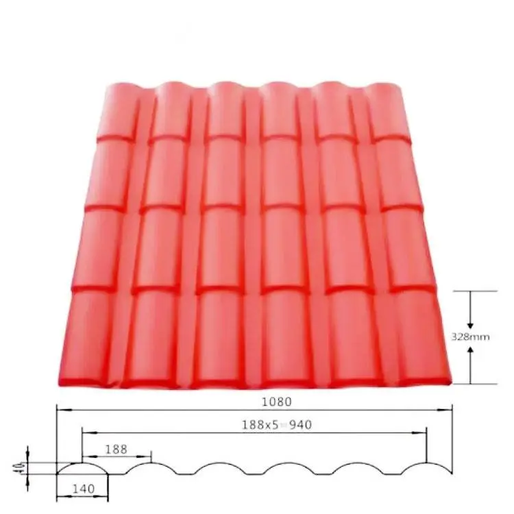 Sīkāk apskatiet Jiaxing Industrial Group romiešu stila PVC jumta loksnes