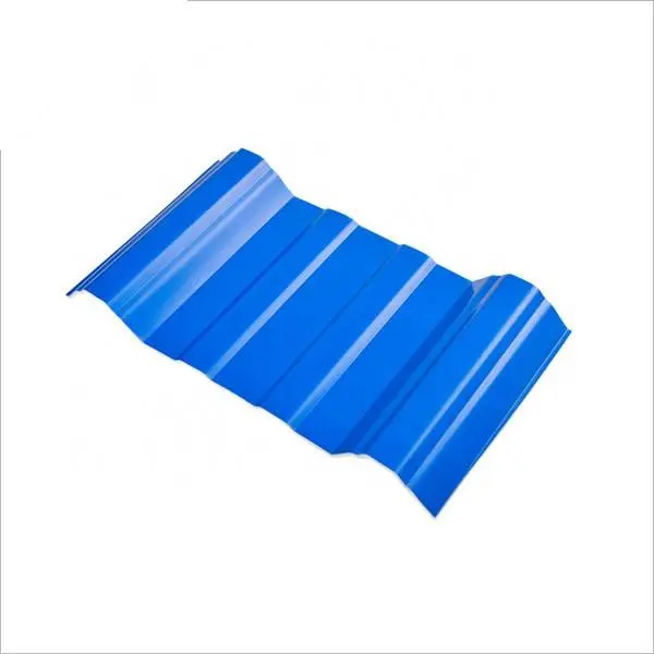 PVC Trapezoidal Style Roof Synthetic Resin Sheet