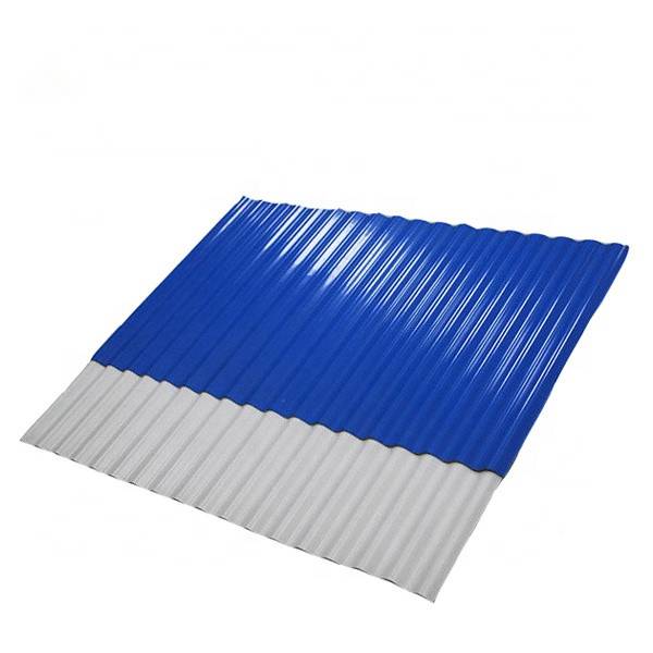 Piastrelle di PVC per tetti in plastica ondulata spagnola