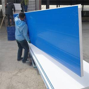 Muestra gratis para la hoja hueca de cuatro paredes con aislamiento térmico de lámina de policarbonato transparente de China