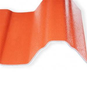 Best Price for Spanish Roofing Sheets - Colombia 1070mm UPVC ROOFING TILE – JIAXING