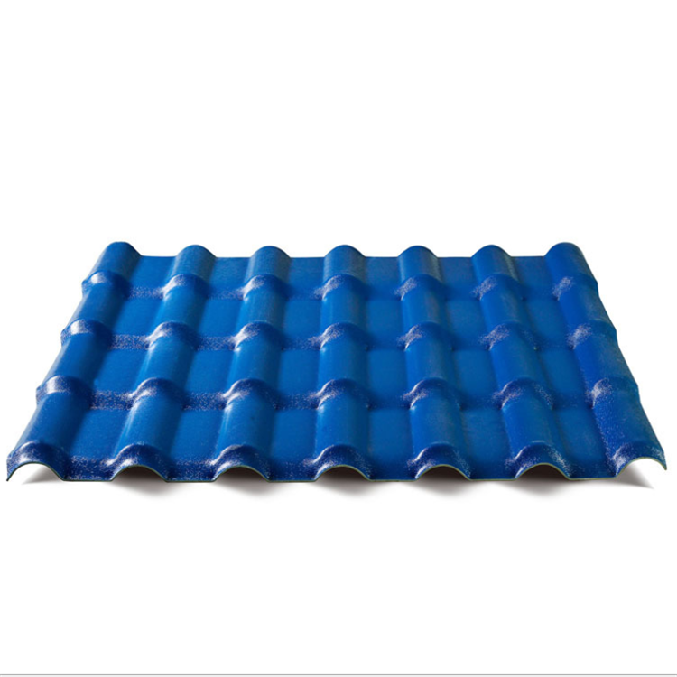 Tuam Tshoj Spanish PVC Coated nrog ASA Synthetic Resin Material Roofing Tile manufacturers thiab lwm tus neeg |JIAXING