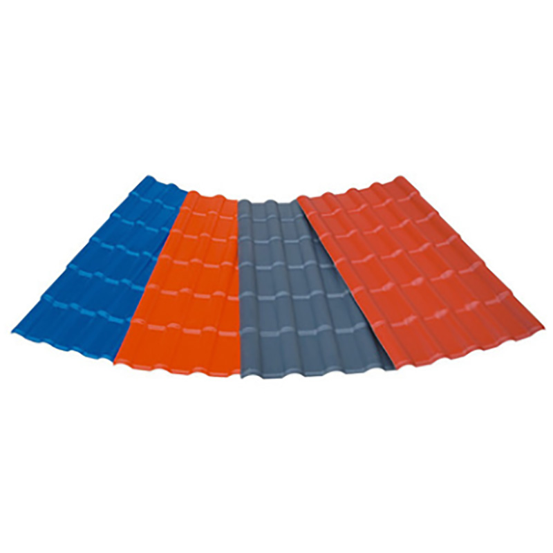 China Cheap Plastic PVC Roofing Materials Fire Proof Heat Insulation Produttori è fornitori di tettu spagnoli |JIAXING