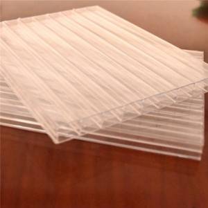 Discountable price China Polycarbonate Sheets - three layers 10mm green house polycarbonate hollow sheet – JIAXING