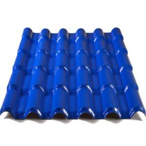 China Rome Style Roba Resin ASA Rufin Pvc Roofing Tiles