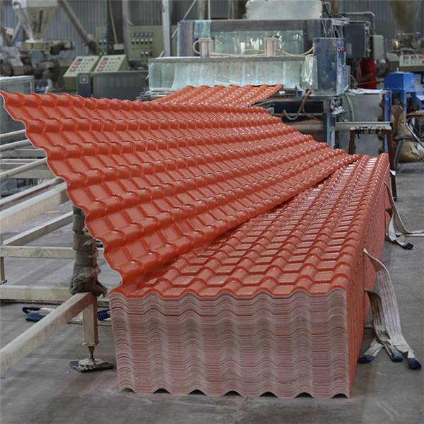 ورق سقف پلاستیکی بام مقاوم در برابر حرارت ASA Pvc