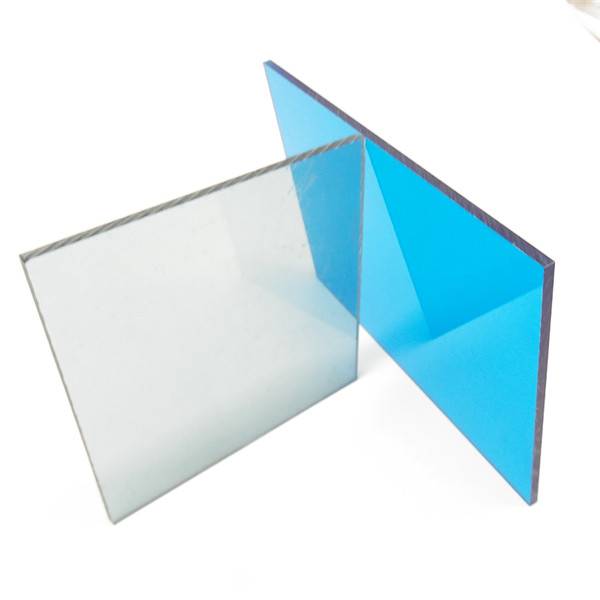 Lámina de policarbonato sólido Pc Placa de plástico plano de policarbonato sólido
