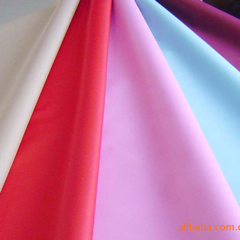 สินค้าขายดี สเปค 190T, 210T, 230T สีสดใส นุ่มนวล เหมาะสำหรับถุงนอน ผ้าปูโต๊ะ แจ็คเก็ต