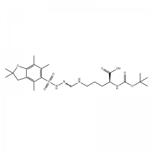 Tom ntej: 200124-22-7 Tert-butoxycarbonyl-arginine (Pbf)-OH