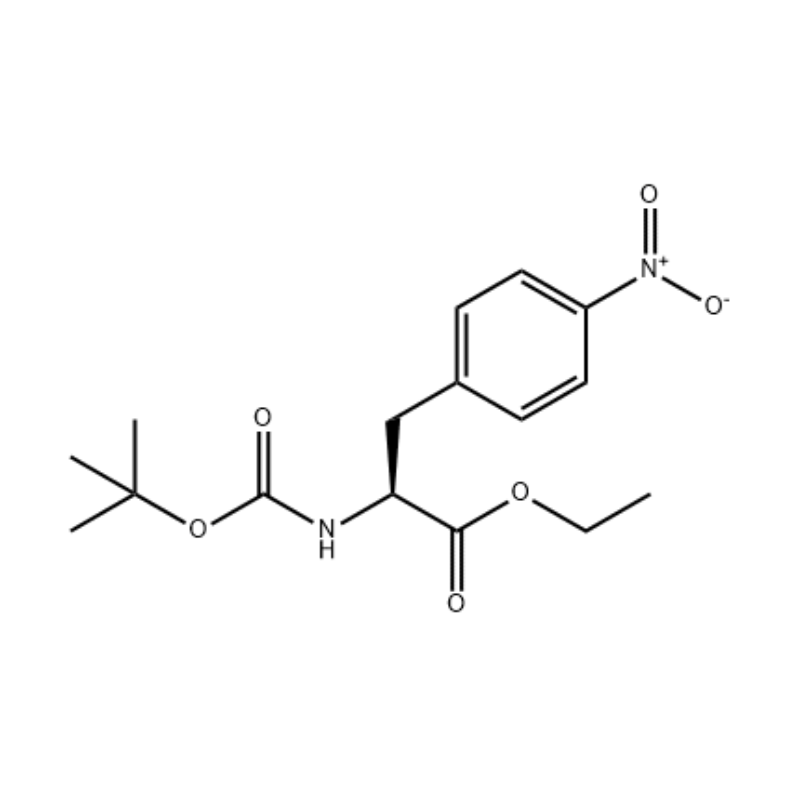 67630-00-6 Терт-бутоксикарбонил-4-NO2-фенилаланин-этил эфирі