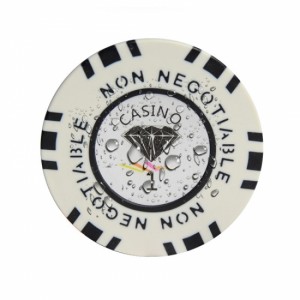 Poklon set plastičnih žetona za poker s otisnutom glinom