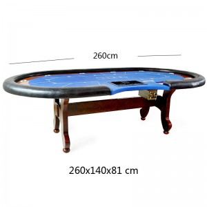 Teksaški luksuzni drveni stol za kockanje