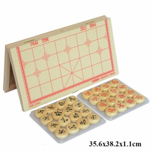 Высококачественный магнитный складной китайский шахматный набор