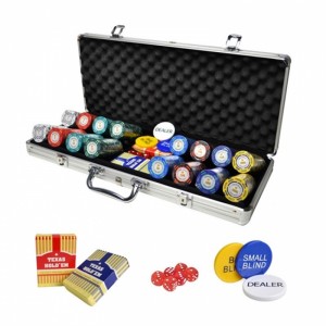 Dollar Monte Carlo poker Kripik Set Aluminium Box