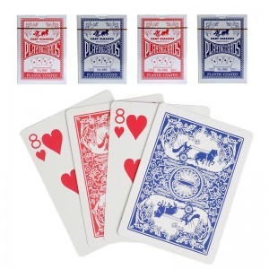 Karti Klassiċi tal-Poker tal-plastik
