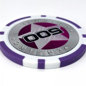 ABS лазерни чипове за покер Pentagram