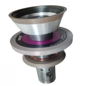 Hybrid bond grinding wheels for CNC HSS tool fl...