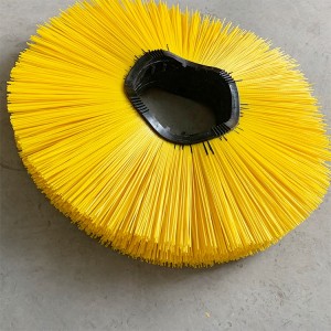 PP+Steel sweeping brush Main sweeping broom for road cleaning China