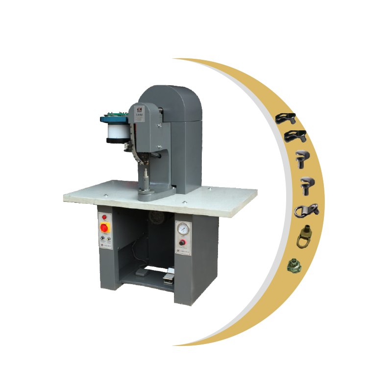 Automatic Hook Button / D-ring fixing Machine for Labor Shoes JZ-989HN1-1