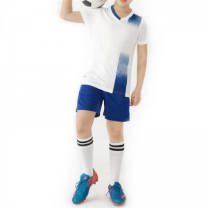 Хүүгийн 2 багц хөл бөмбөгийн өмсгөл, богино иж бүрдэл Түргэн хуурай спортын багийн бэлтгэлийн дүрэмт хувцас