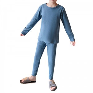 Zēnu termiskās apakšveļas komplekts — 2 daļīgs Performance Base Layer T-krekls ar garām piedurknēm un Long Johns komplekts