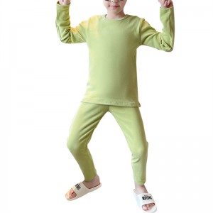 Conjunto de ropa interior térmica para niño – Conjunto de camiseta de manga larga con capa base de rendimiento de 2 piezas y calzoncillos largos