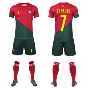 Uniformes de futbol de samarreta personalitzada per a homes i dones amb el logotip del número de l'equip