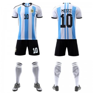 Individualizuotos Džersio futbolo vyrų moteriškos futbolo uniformos su pavadinimo komandos numerio logotipu