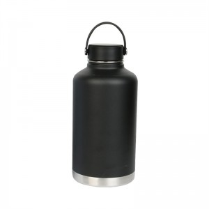 Изолирана бутилка за вода, термос с двойна стена, вакуумна изолация от неръждаема стомана
