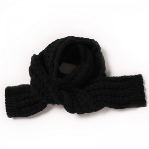 Kids Winter Warm Knit Scarves Warm Scarf Neck Warmer para sa Toddler Boys Girls