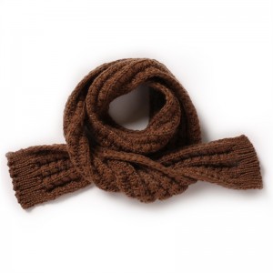 Bufandas de punto quentes de inverno para nenos. Bufandas quente para o pescozo para nenos pequenos e nenas