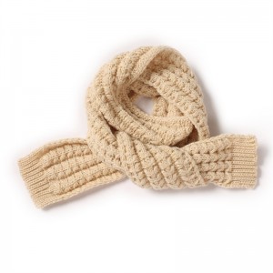 Sciarpe invernali in maglia per bambini, scaldacollo caldo per bambini e bambine