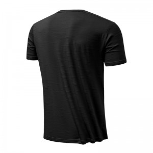 पुरुष 4D क्लाउड पिनहोल क्रू नेक टी शर्ट