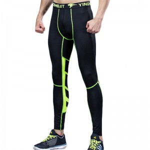 Мужские компрессионные штаны для бега, леггинсы для йоги в тренажерном зале для спортивных тренировок