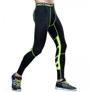Pants Compression Men Running Tights Gym Yoga Leggings for Athletic Workout