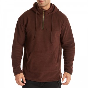 Hoodies Half Zip Men - Sweatshirt Half Zip with Pockets