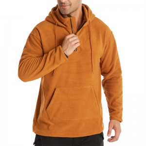 Vyriški megztiniai su pusiau užtrauktuku – „Poliar Fleece“ megztinis su puse užtrauktuku su kišenėmis