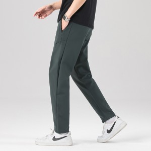 Pantaloni de sport pentru bărbați, cu elasticitate ridicată, nanogrid, cu buzunare