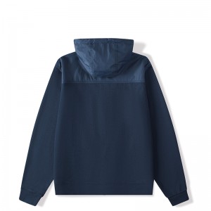 ຜູ້ຊາຍມີຄຸນນະພາບສູງ Cotton Carlisle Jacket Hooded ມີ Zipper