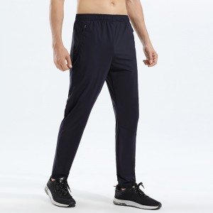 Pantalon de jogging à séchage rapide en soie glacée pour hommes